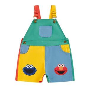 Elmo Overalls Elmo Jumpsuit Sesame Street Birthday Cookie Monster clothes